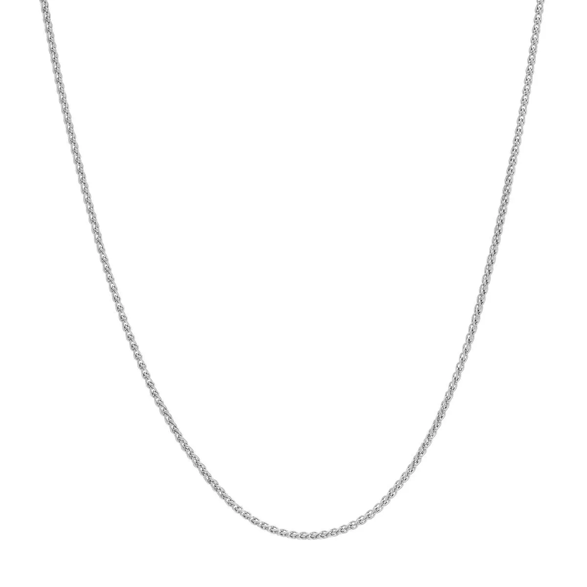 14K Gold 0.85mm Adjustable Wheat Chain with Lobster Lock