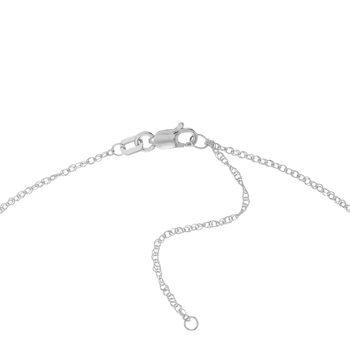 14K Gold 1.20mm Adjustable Pendant Rope Chain