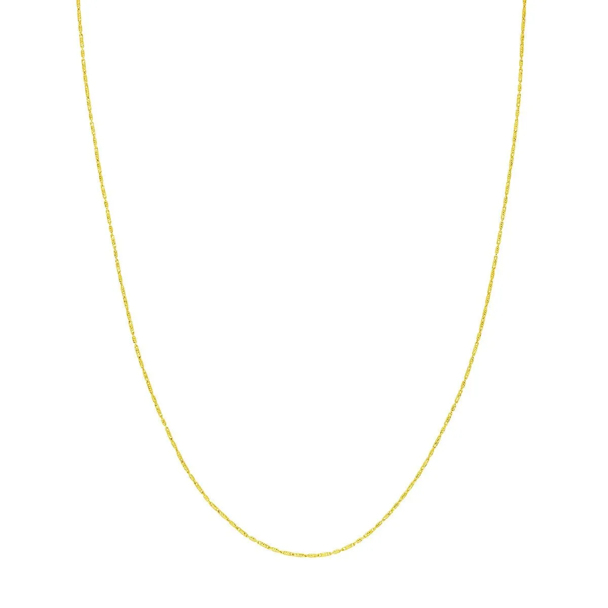 14K Gold Slider Bead Adjustable Lumacina Chain