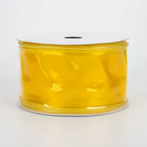 2.5" Jelly Ribbon: Yellow (10 Yards)