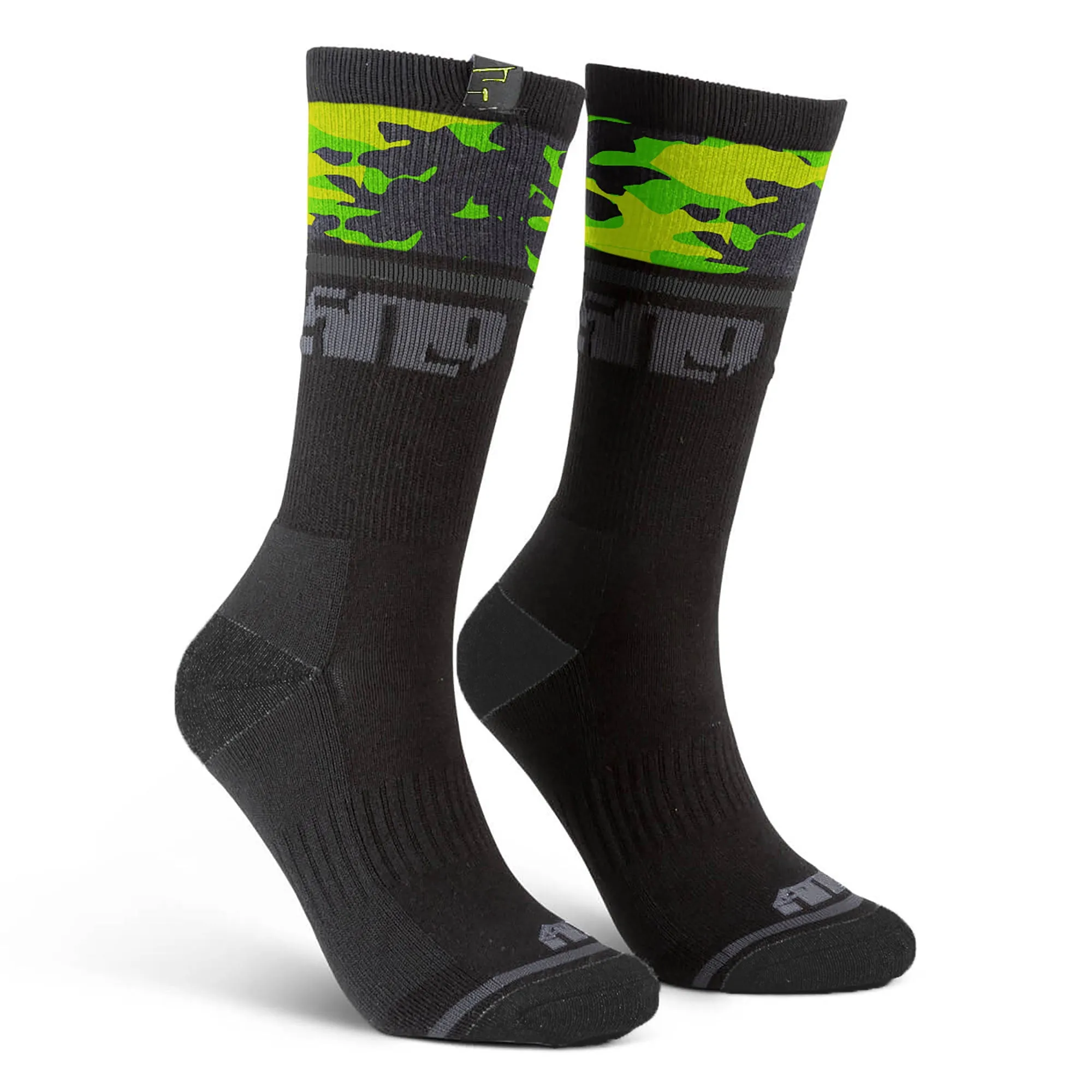 509 Route 5 Snowmobile Socks Covert Camo Black