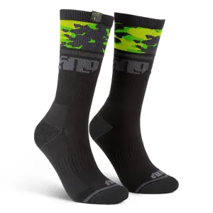 509 Route 5 Snowmobile Socks Covert Camo Black