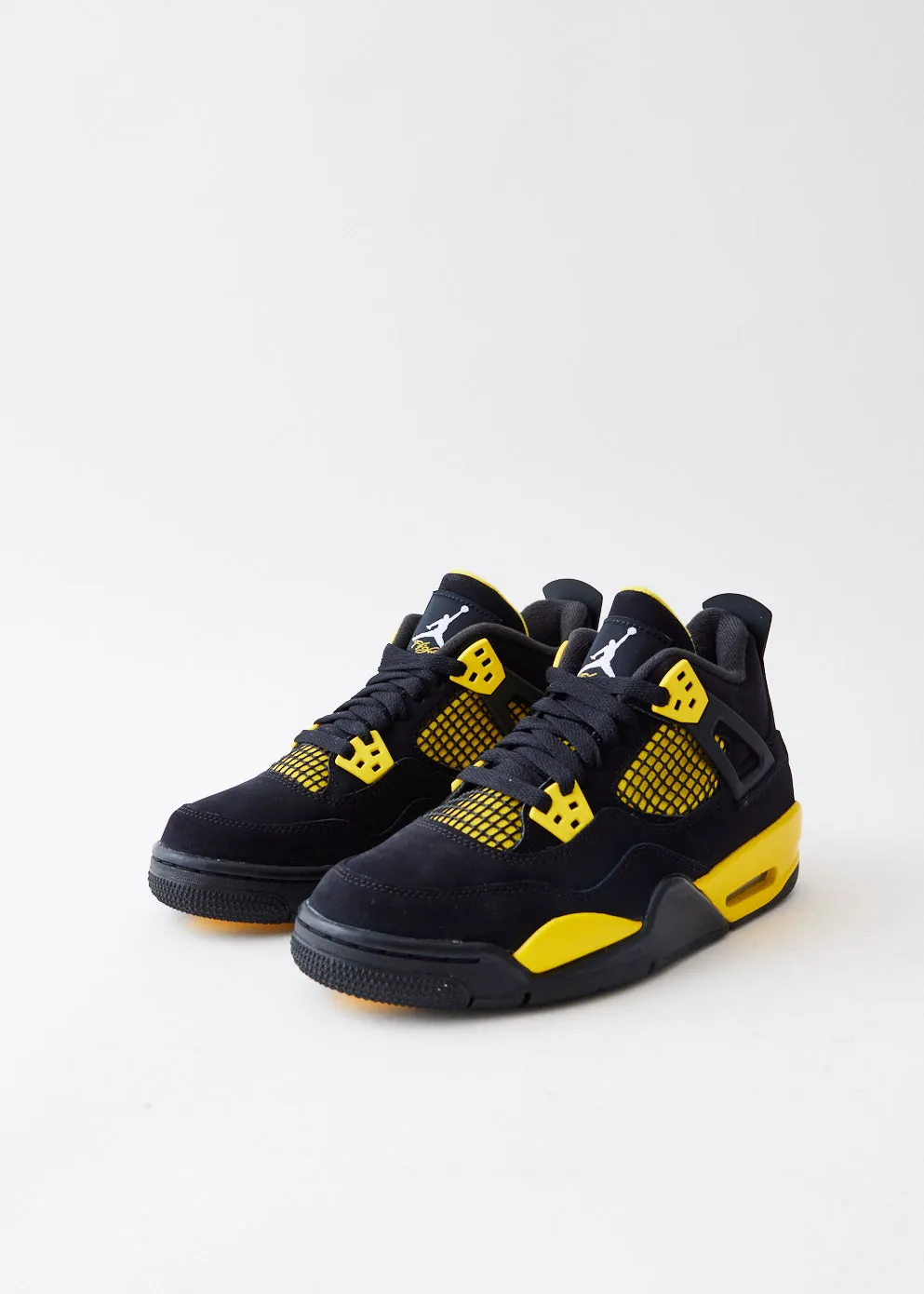 Air Jordan 4 Retro 'Thunder' Sneakers (GS)