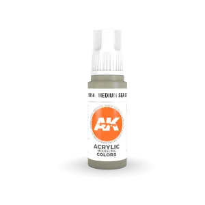 AK Interactive AK11014 3G Medium Sea Gray Acrylic Paint 17ml