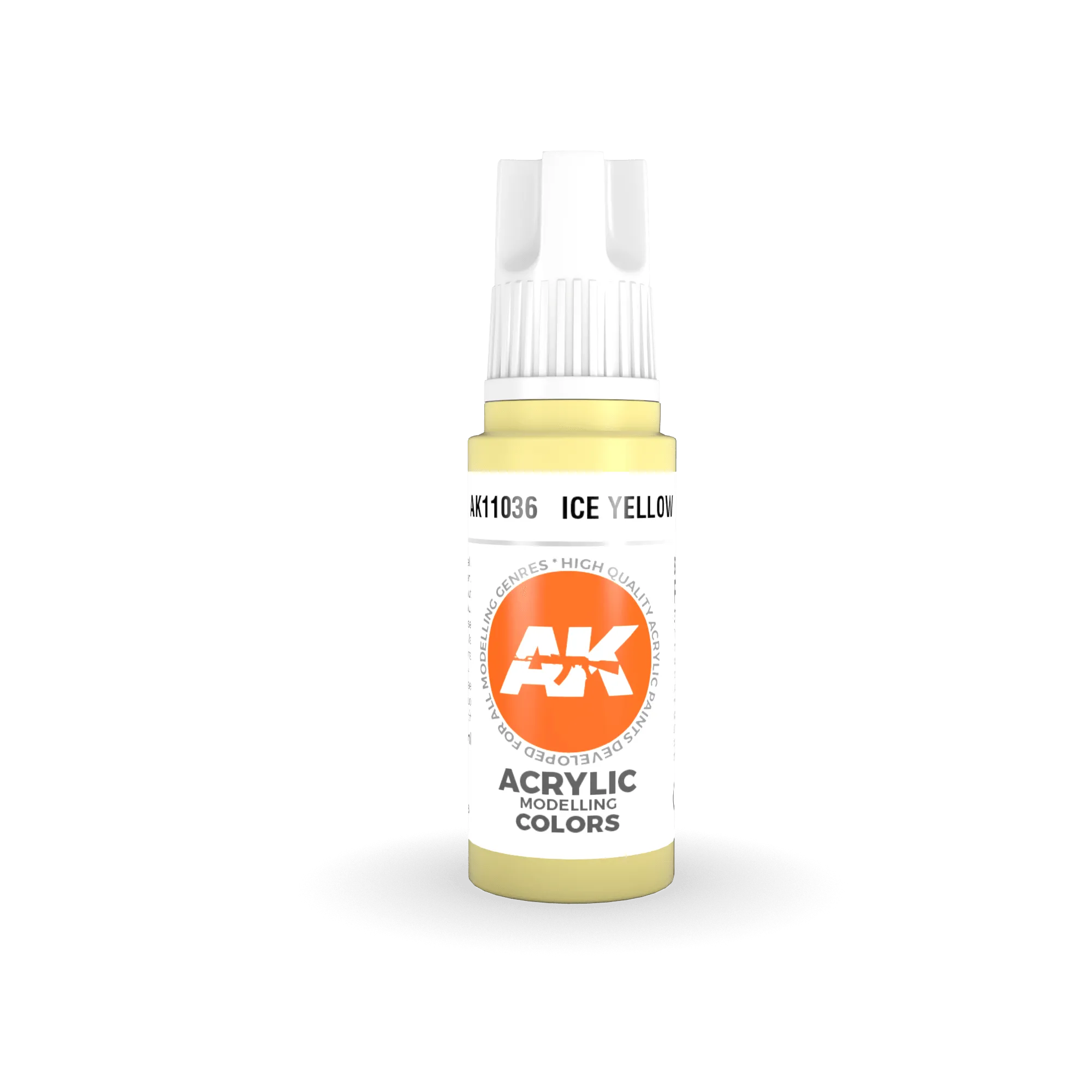 AK Interactive AK11036 3G Ice Yellow Acrylic Paint 17ml