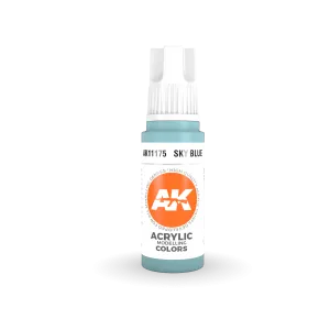 AK Interactive AK11175 3G Sky Blue Acrylic Paint 17ml