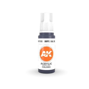 AK Interactive AK11180 3G Imperial Blue Acrylic Paint 17ml