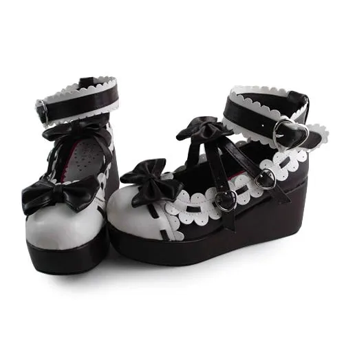 Antaina~Sweet Lolita Shoes Platform Shoes Multicolor