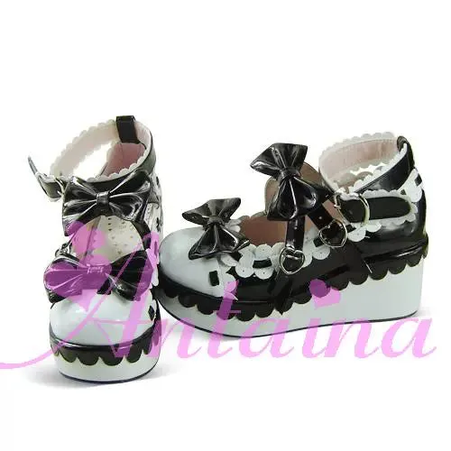 Antaina~Sweet Lolita Shoes Platform Shoes Multicolor