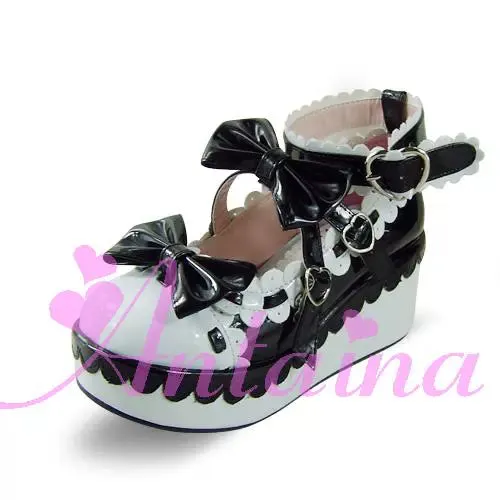 Antaina~Sweet Lolita Shoes Platform Shoes Multicolor
