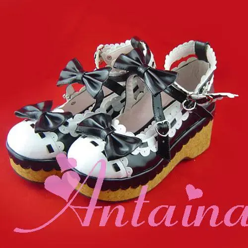 Antaina~Sweet Lolita Shoes Platform Shoes Multicolor