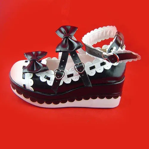 Antaina~Sweet Lolita Shoes Platform Shoes Multicolor