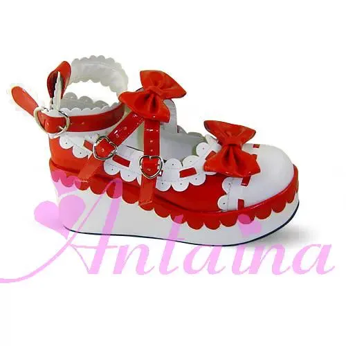 Antaina~Sweet Lolita Shoes Platform Shoes Multicolor