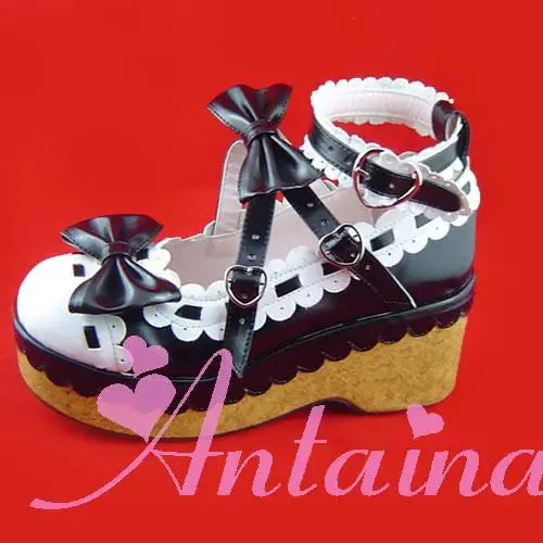 Antaina~Sweet Lolita Shoes Platform Shoes Multicolor
