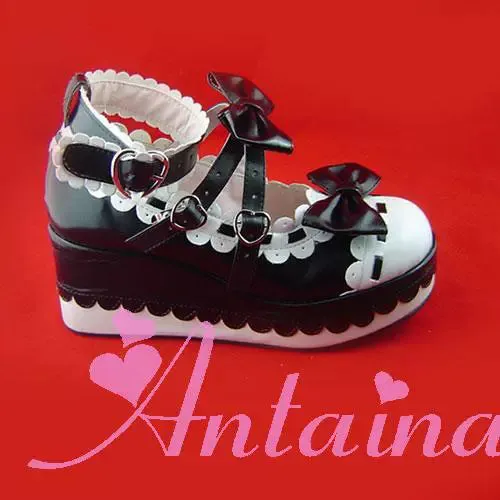 Antaina~Sweet Lolita Shoes Platform Shoes Multicolor