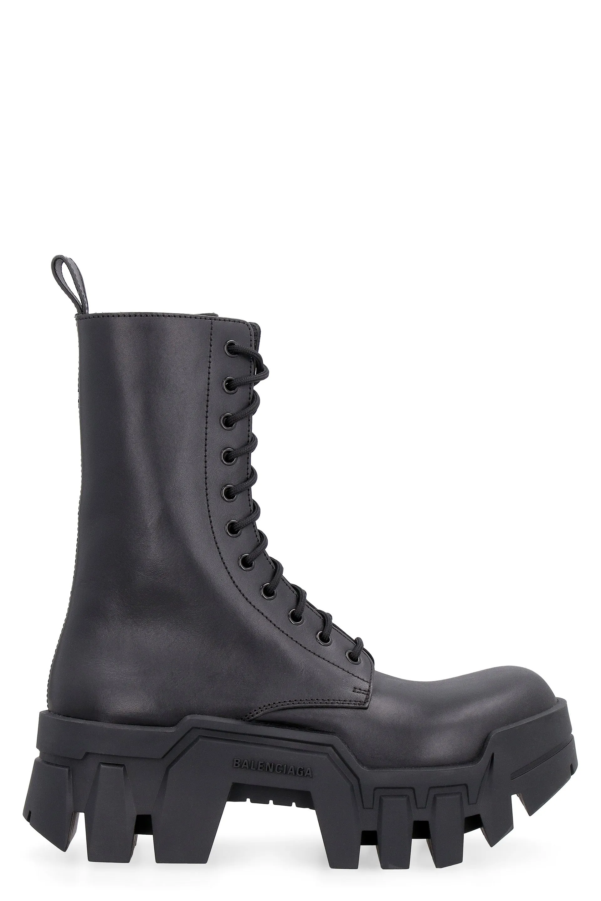 Balenciaga Bulldozer Lace-Up Boots