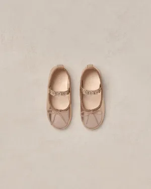 Ballet Flats Champagne Metallic