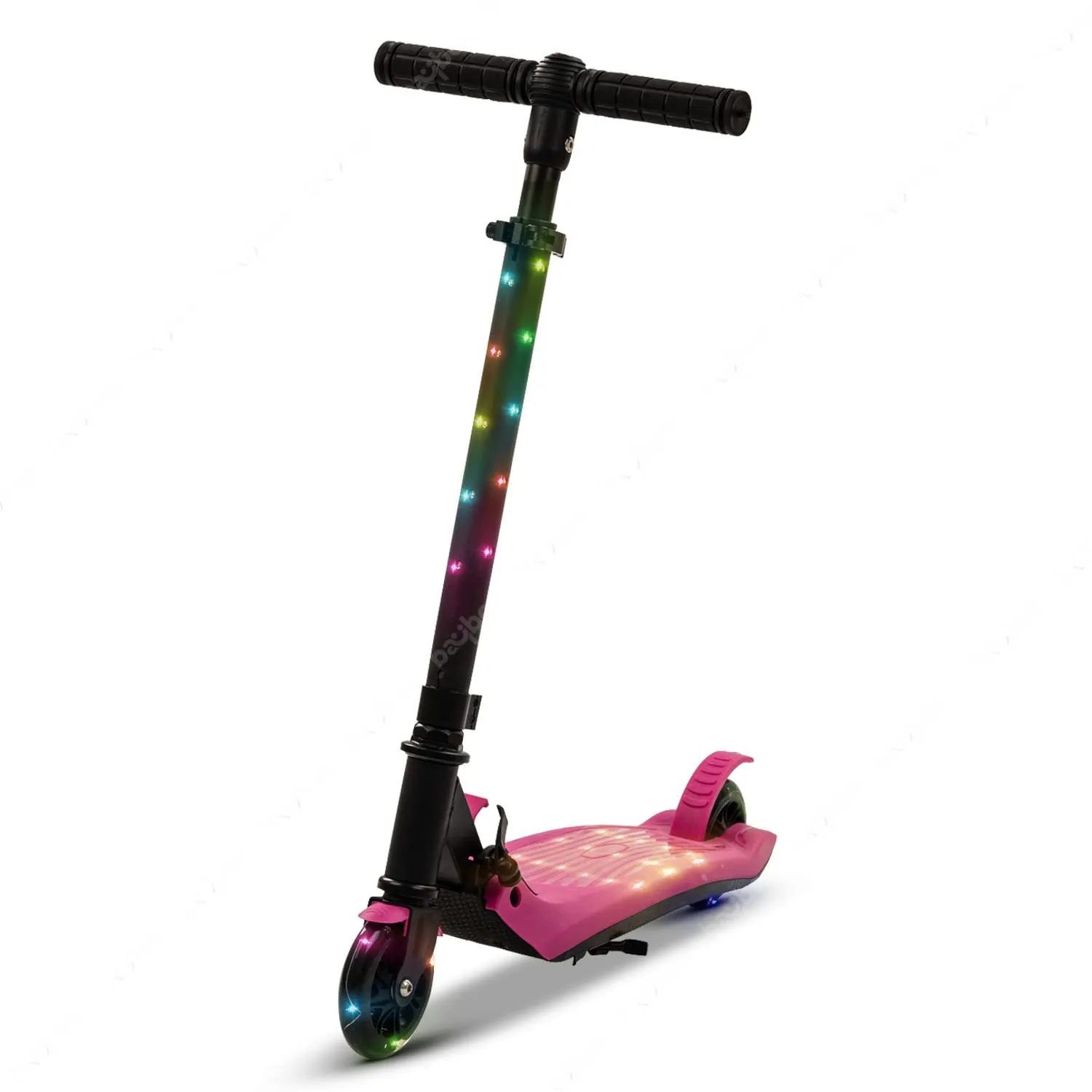 Baybee Nitro Skate Scooter for Kids, 2 Wheel Kids Scooter with 5 Height Adjustable Handle & Stand