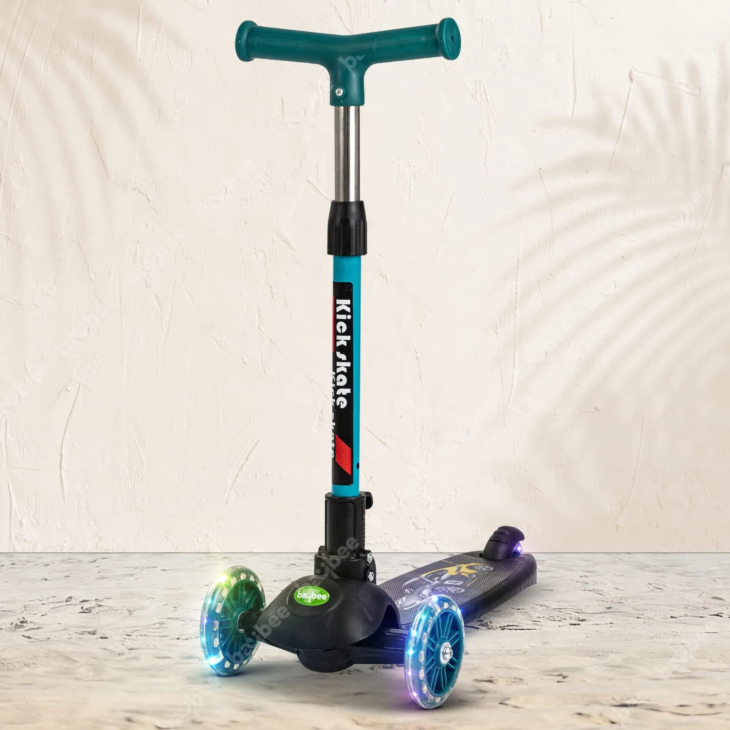 Baybee Phoenix Skate Scooter for Kids with 3 Height Adjustable Handle