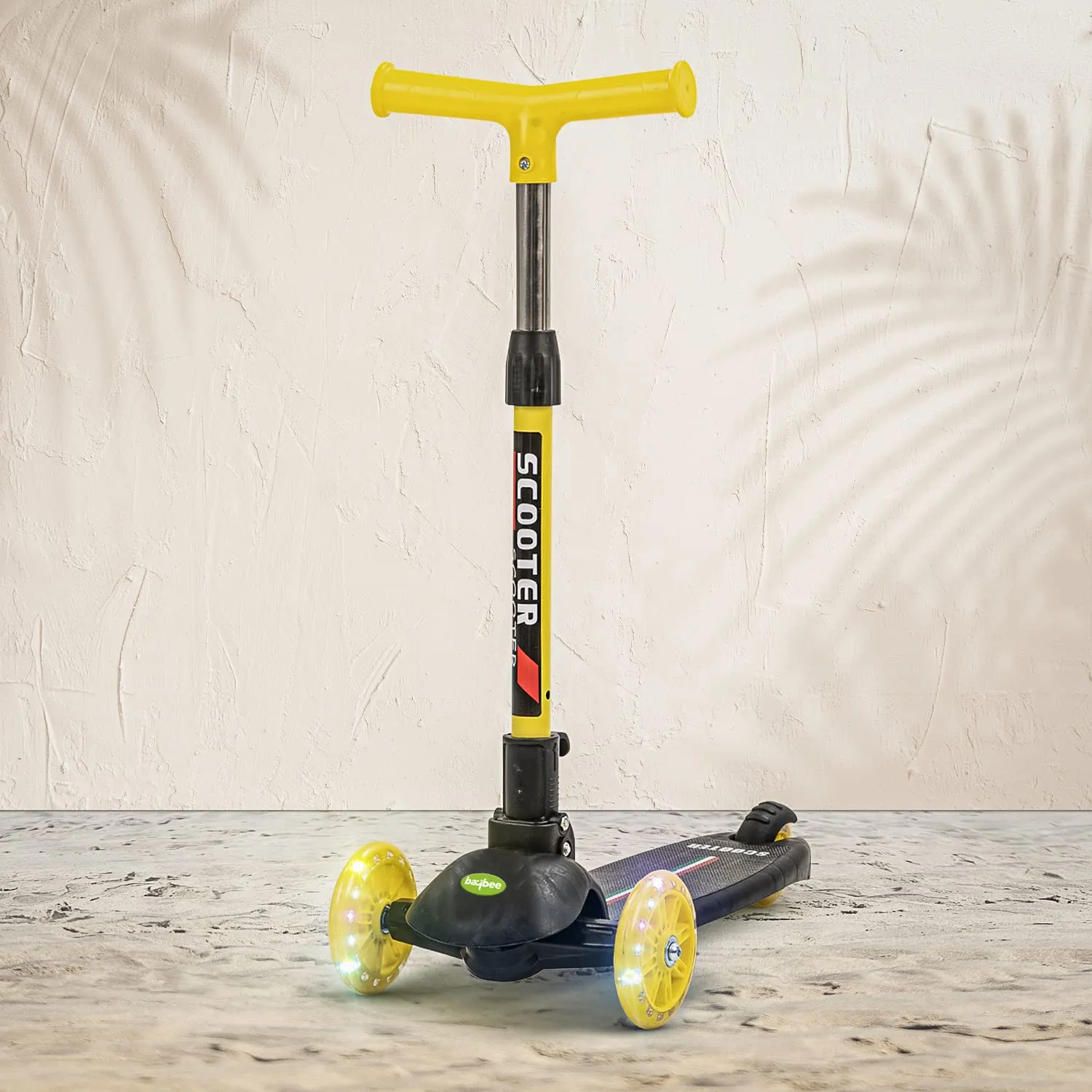 Baybee Phoenix Skate Scooter for Kids with 3 Height Adjustable Handle