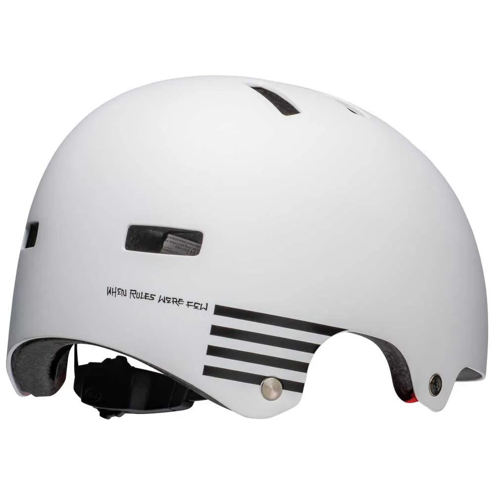 Bell Local BMX Helmet - Fasthouse Matt White
