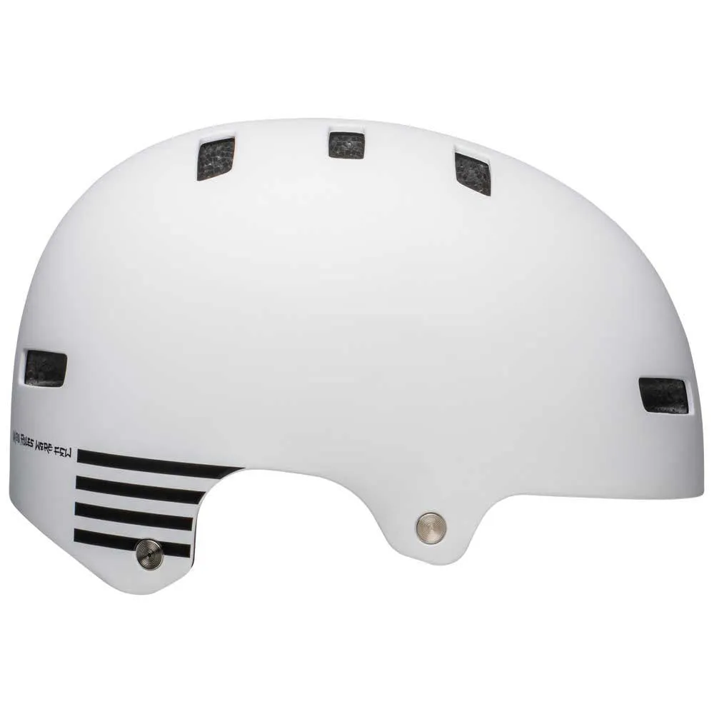 Bell Local BMX Helmet - Fasthouse Matt White