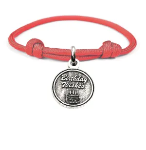 Birthday Wishes Adjustable Paracord Bracelet