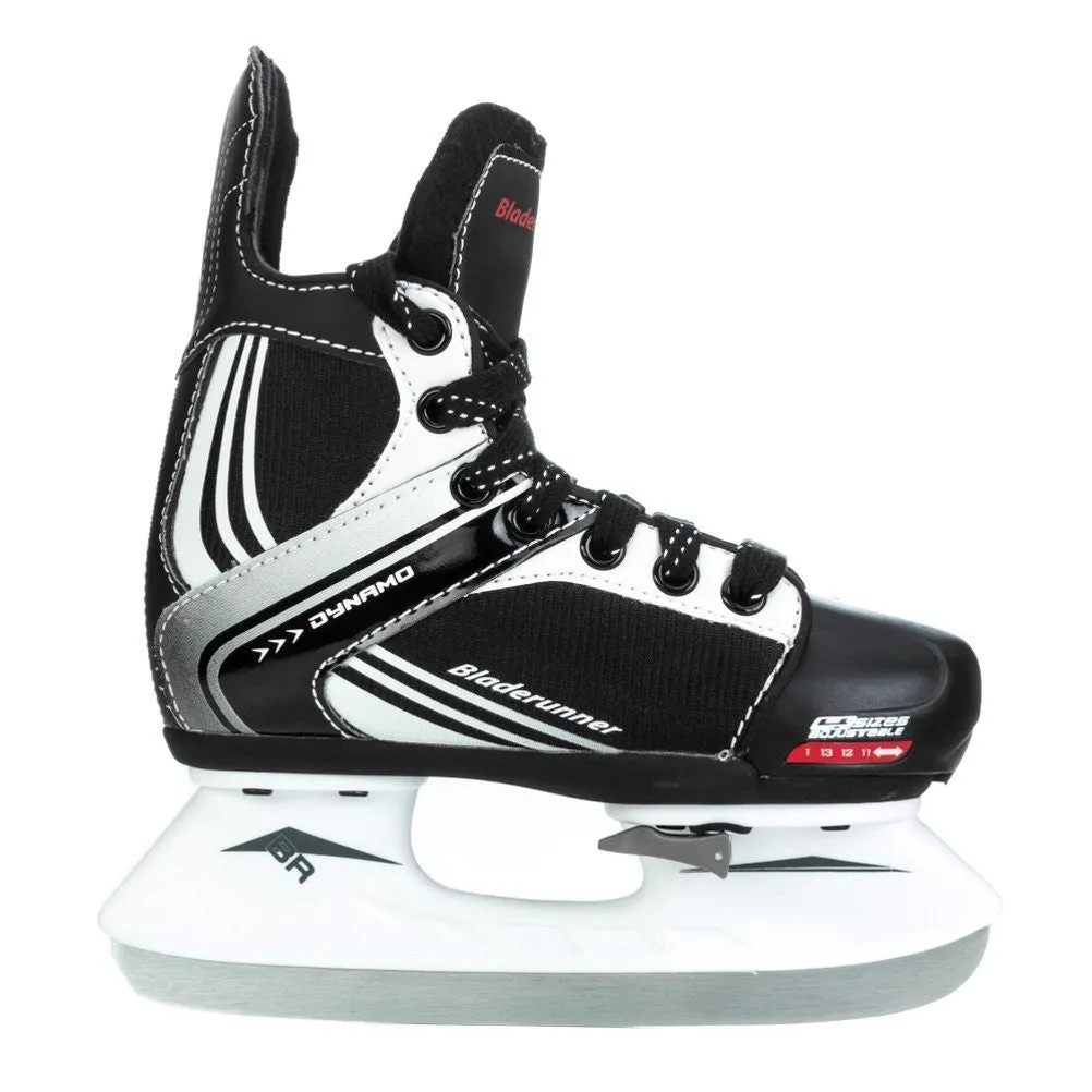 Bladerunner Dynamo Kids Junior Ice - Adjustable Size - Hockey Skates - Sale