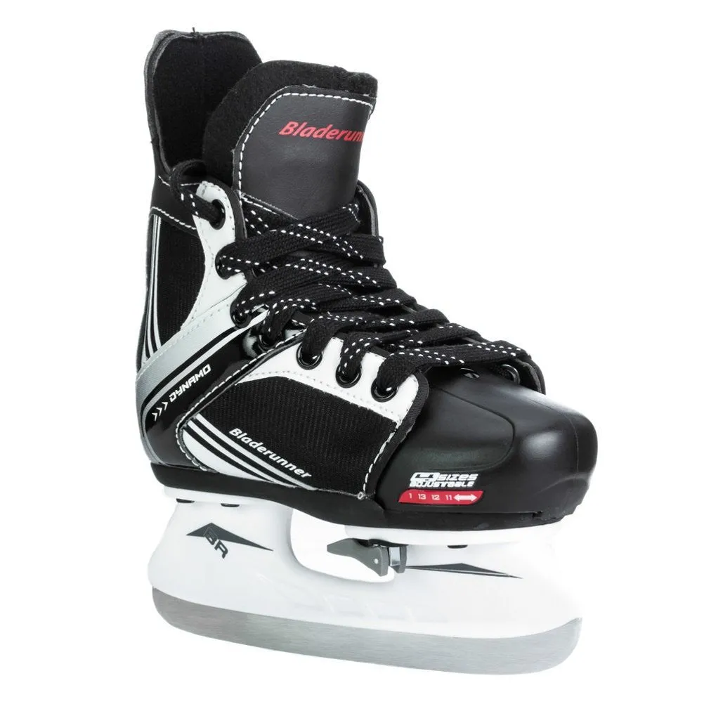 Bladerunner Dynamo Kids Junior Ice - Adjustable Size - Hockey Skates - Sale