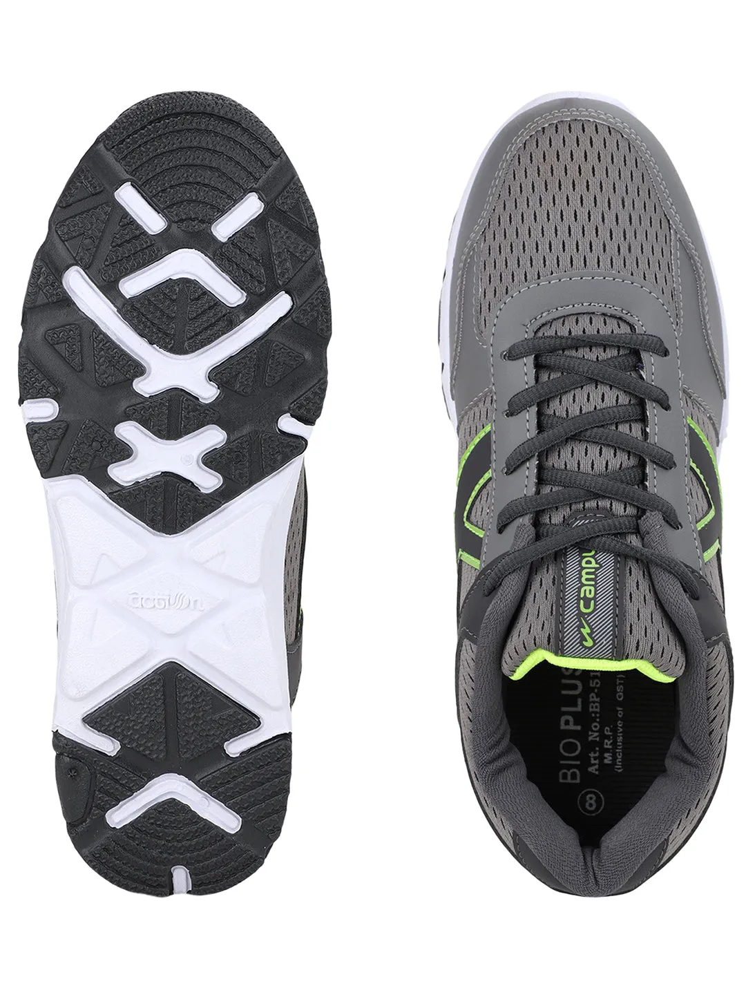 BP-516 Grey Men's Running Shoes