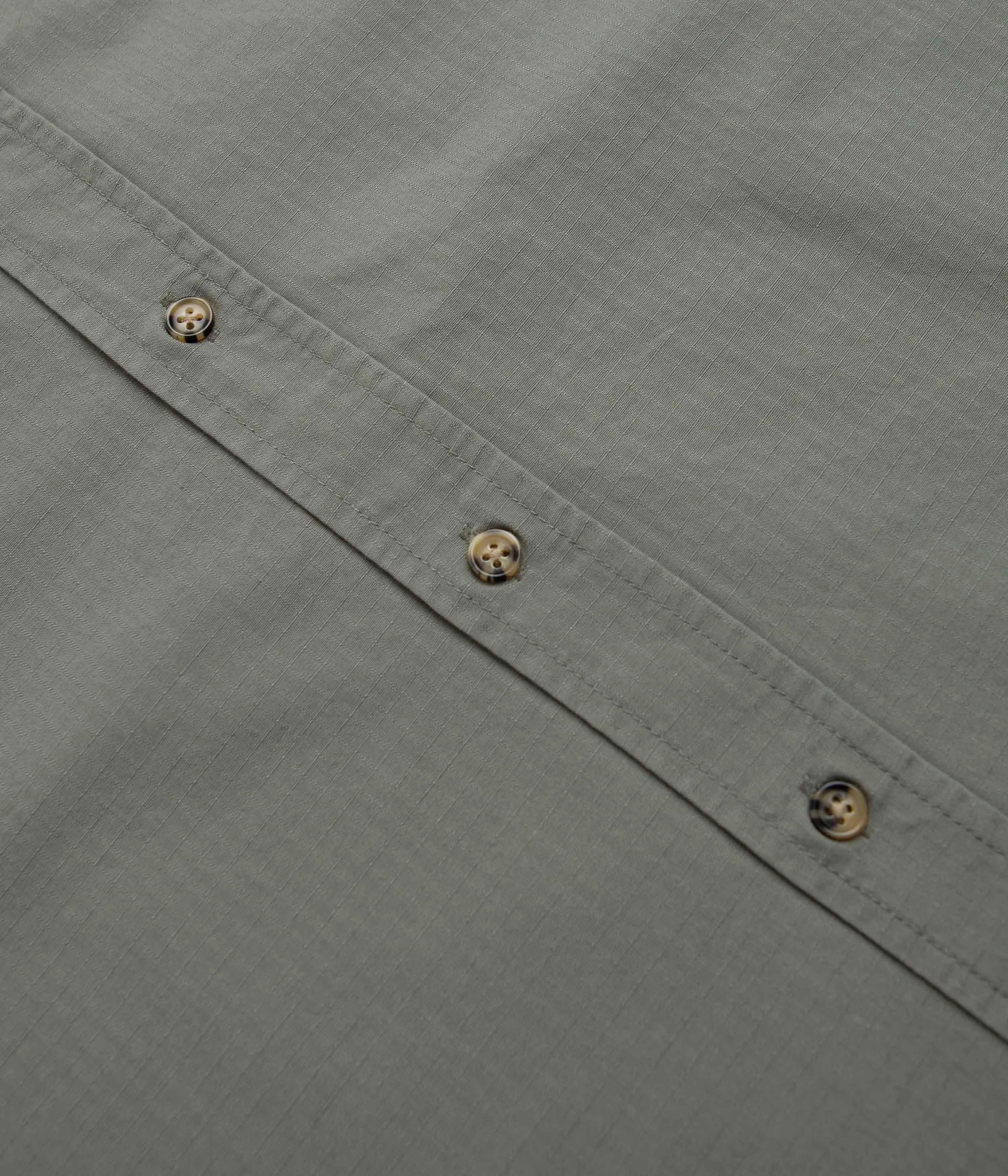 Bronze 56K Ripstop Short Sleeve Shirt - Grey