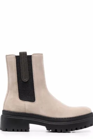 Brunello Cucinelli Chunky Sole Boots