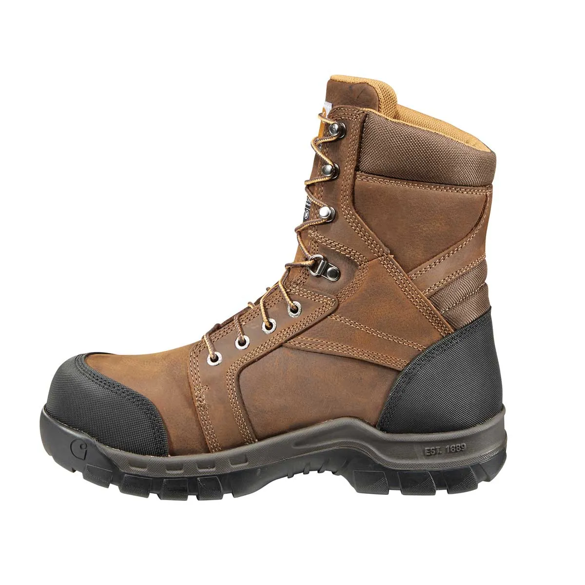 Carhartt Men's Rugged Flex 8" Insulated Composite Toe Boot