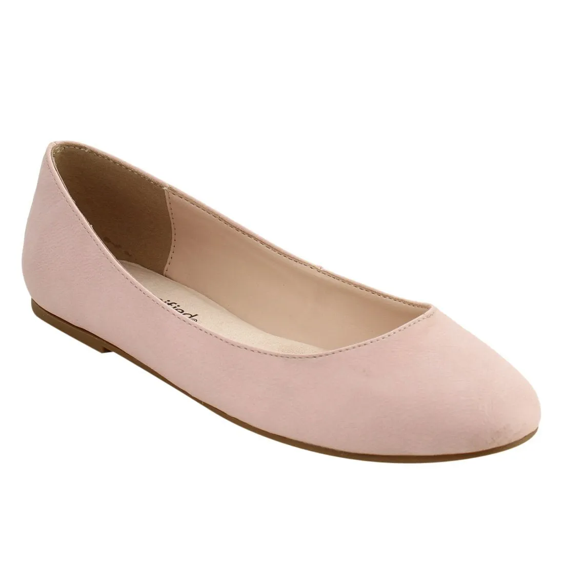 City Classified Women's Thesis Classic Round Toe Ballet Flats
