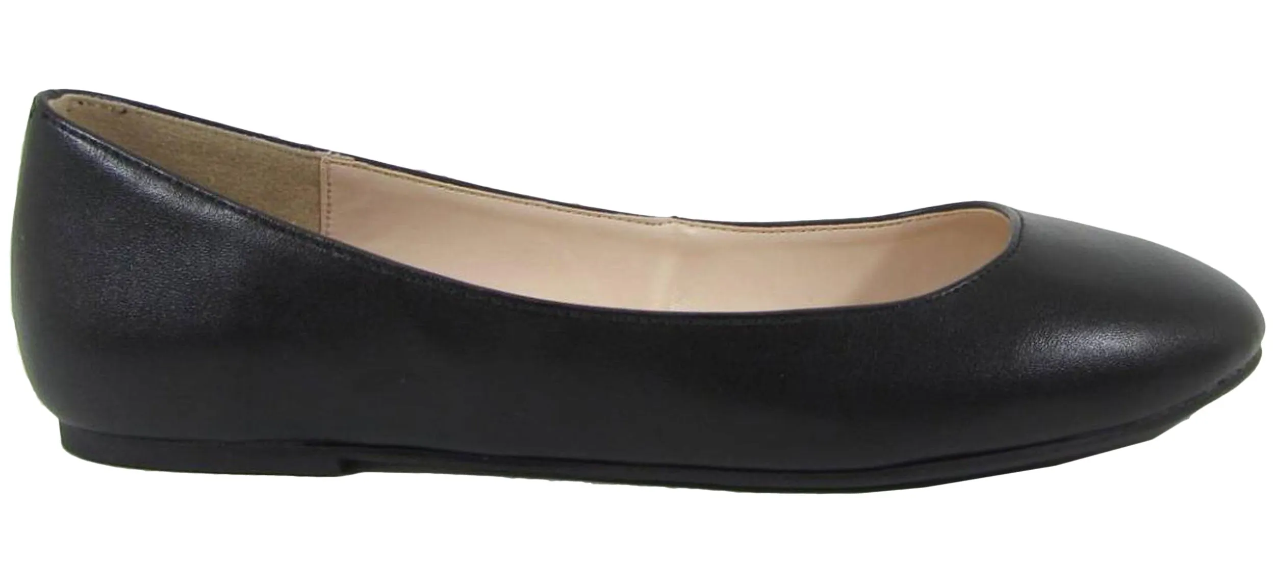 City Classified Women's Thesis Classic Round Toe Ballet Flats