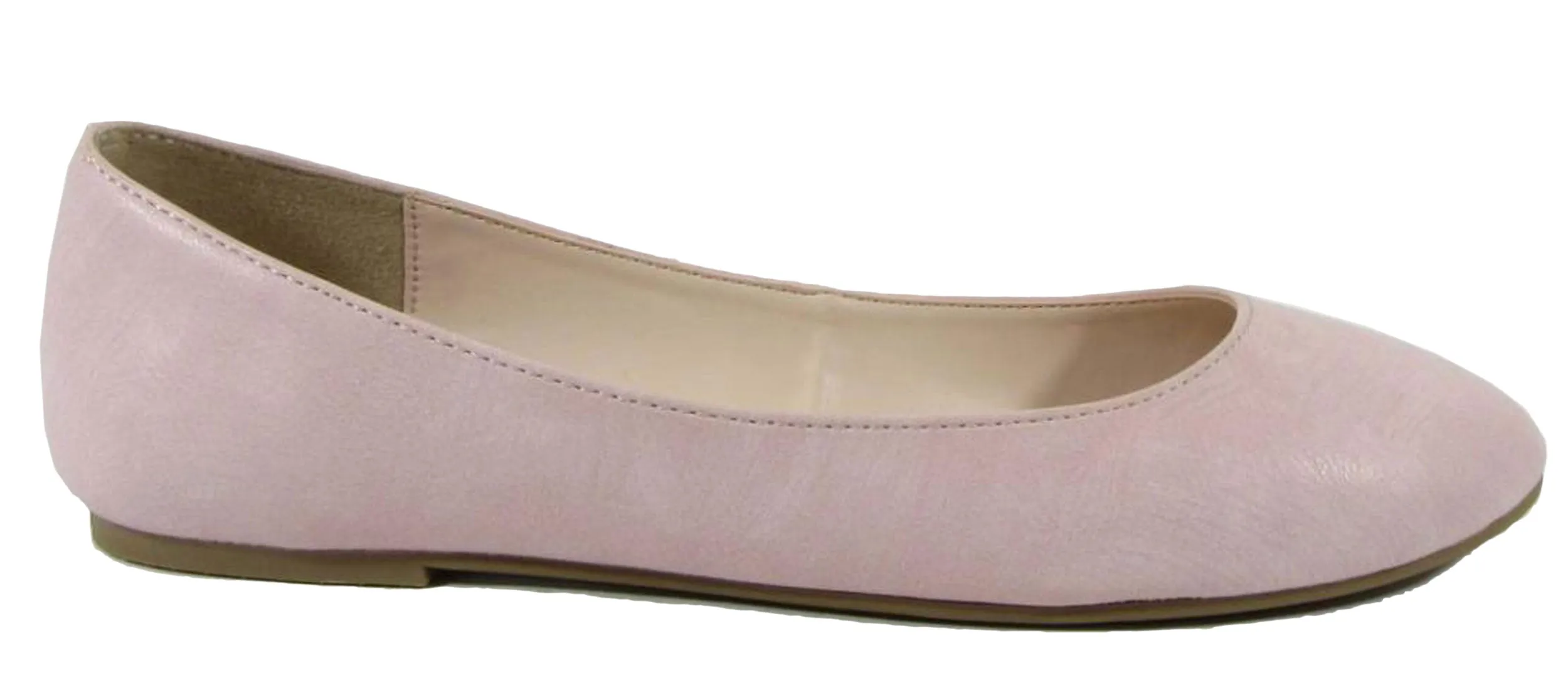 City Classified Women's Thesis Classic Round Toe Ballet Flats