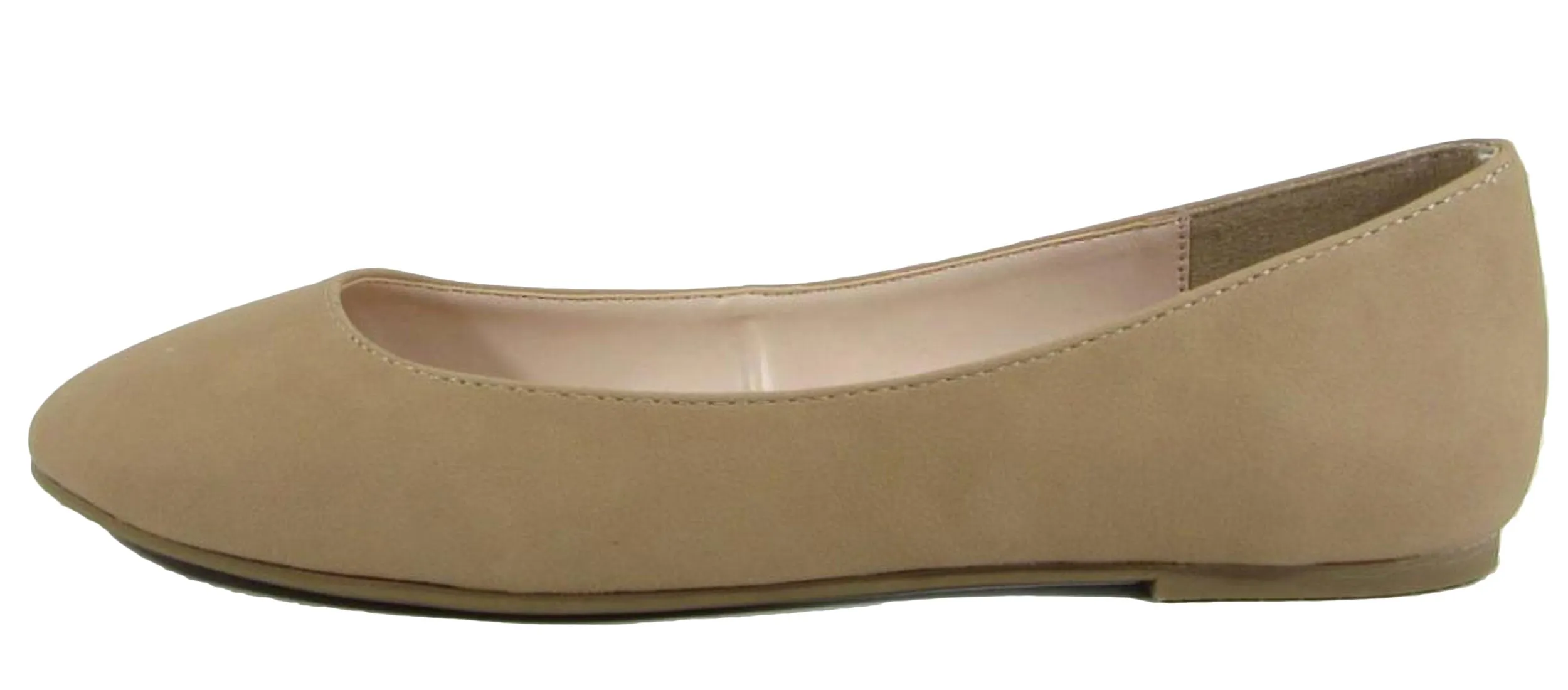 City Classified Women's Thesis Classic Round Toe Ballet Flats