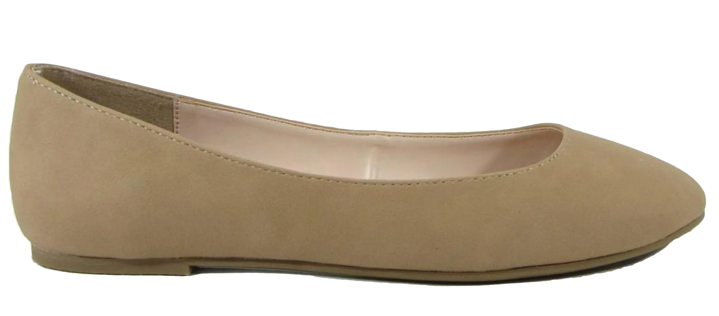 City Classified Women's Thesis Classic Round Toe Ballet Flats