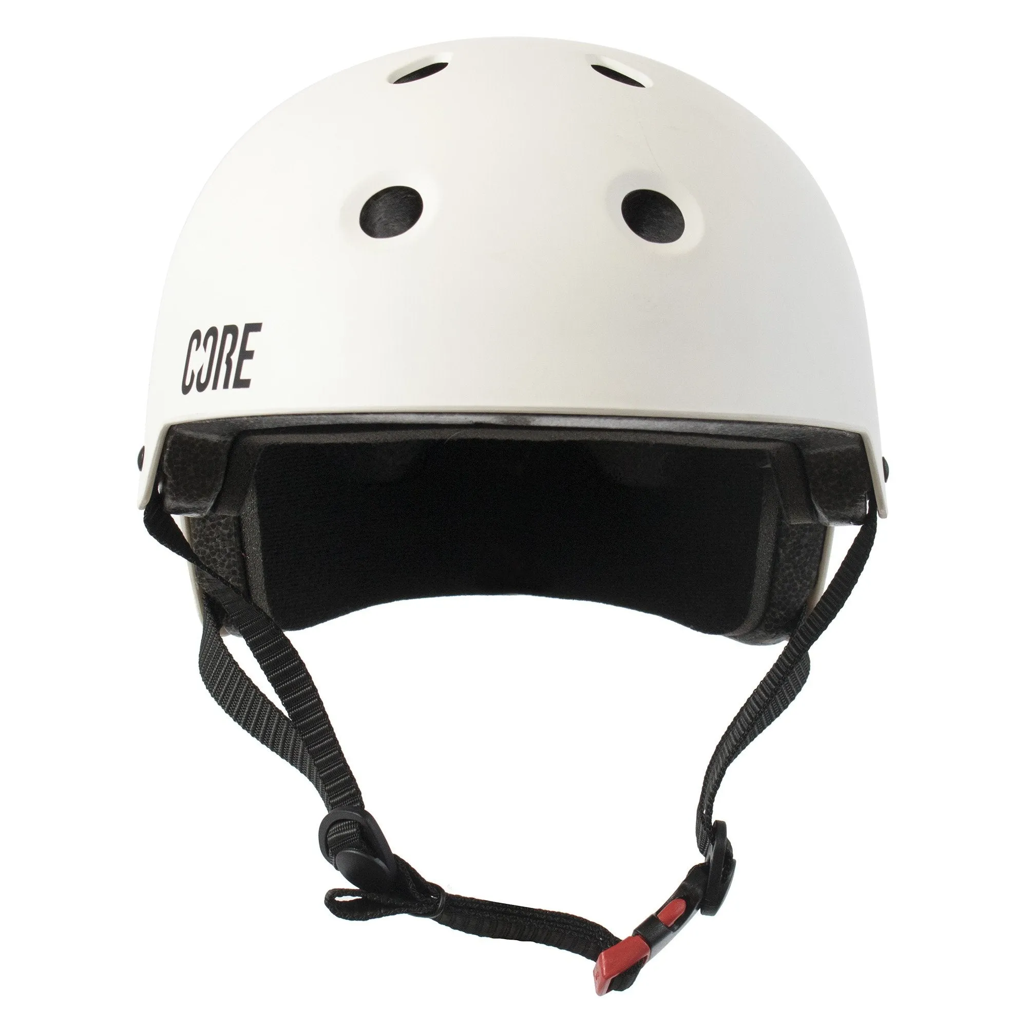 CORE Protection Street Skate/BMX Helmet, White