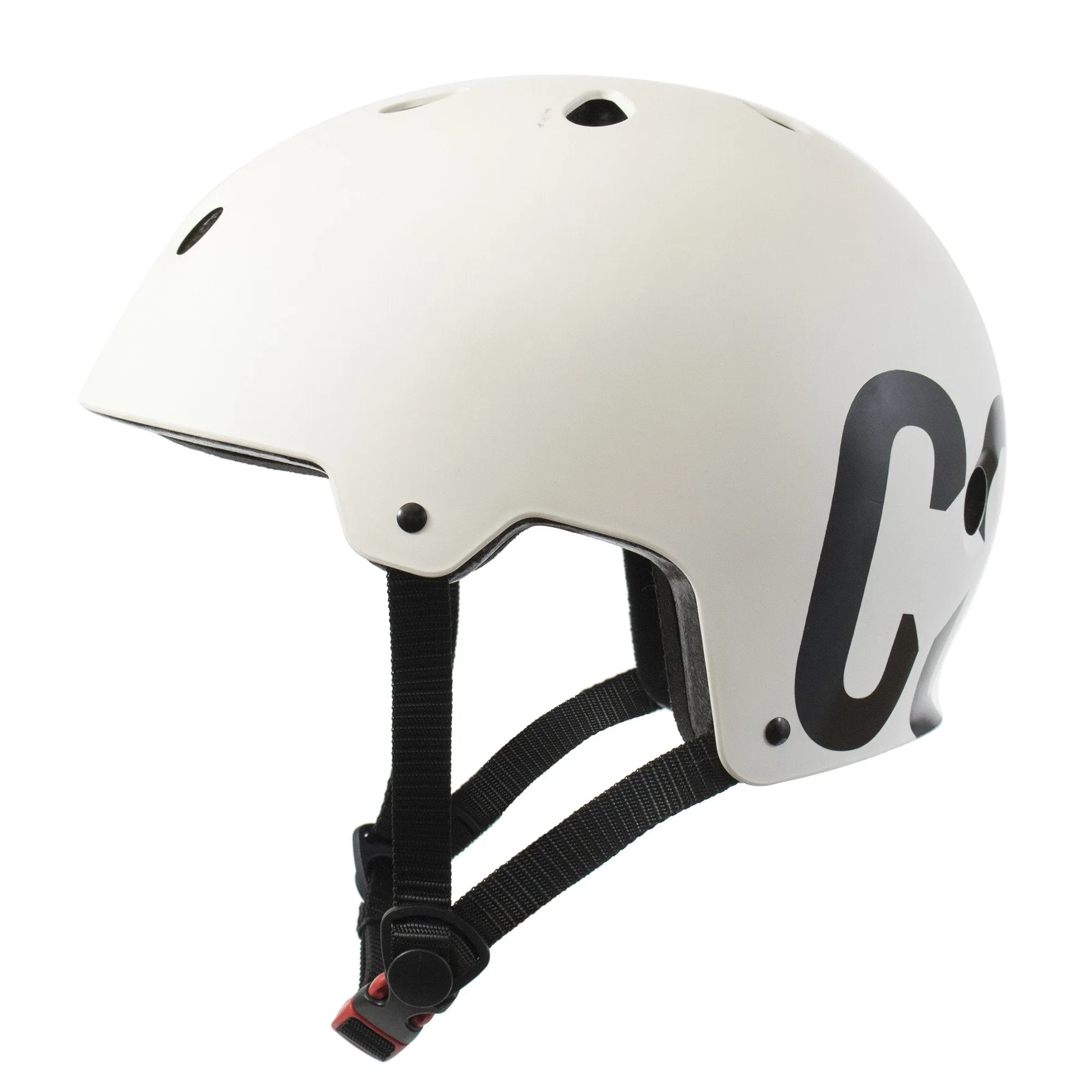 CORE Protection Street Skate/BMX Helmet, White
