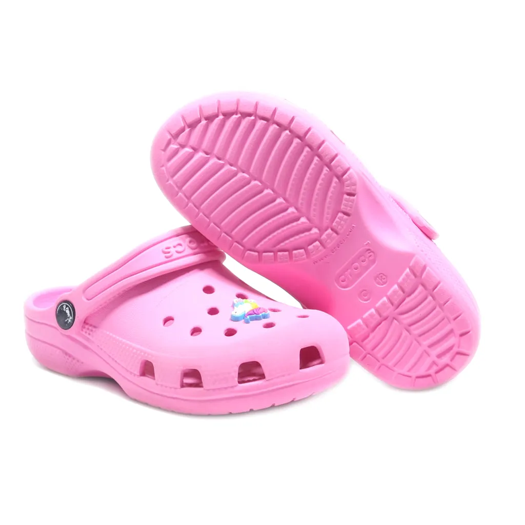 Crocs Classic Clogs Eva Pink Colour For Kids
