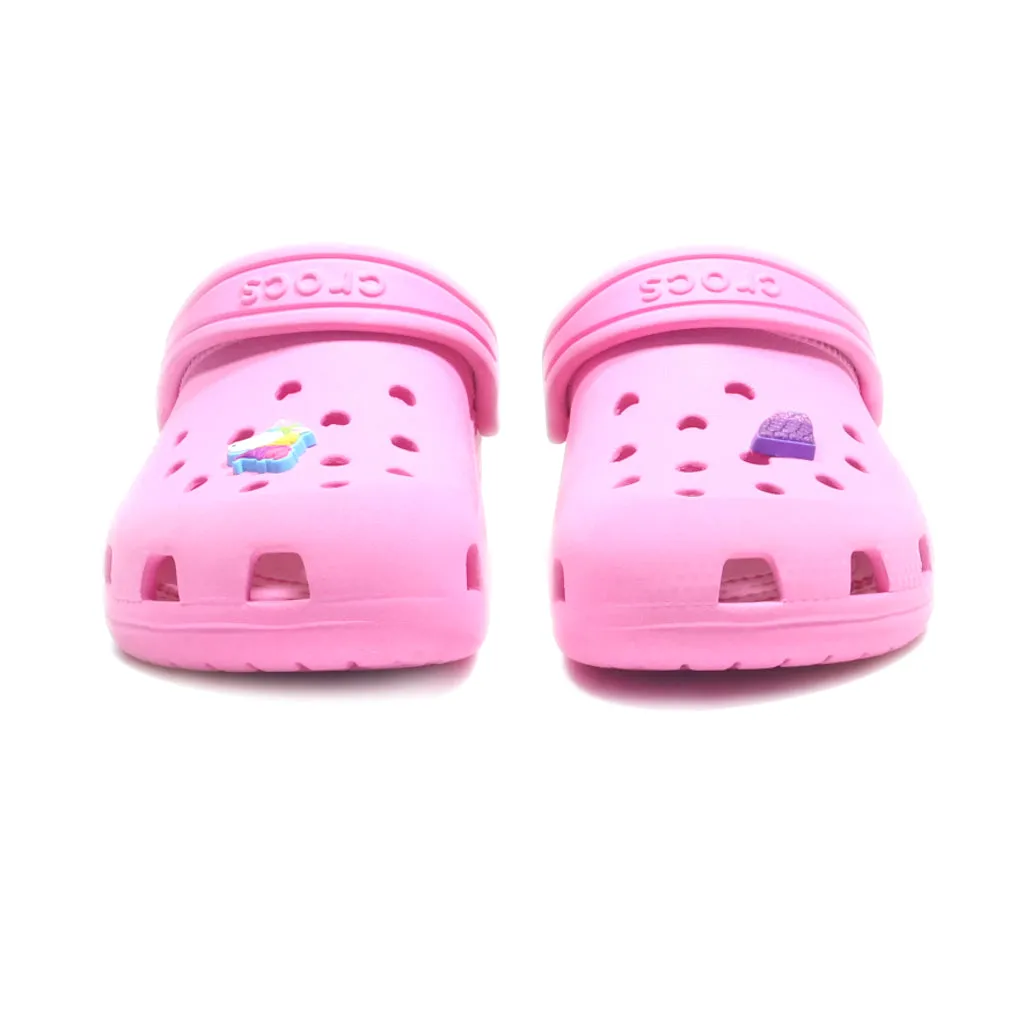 Crocs Classic Clogs Eva Pink Colour For Kids