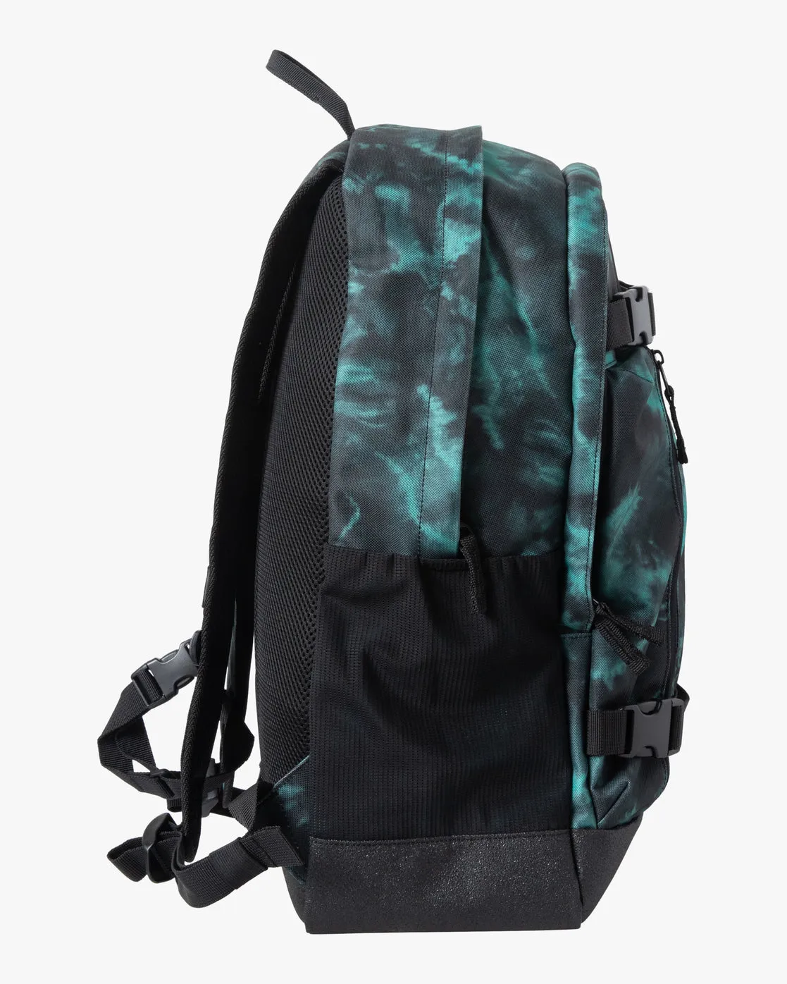 Curb Skate 29 L Skate Backpack - Black Green Tie Dye