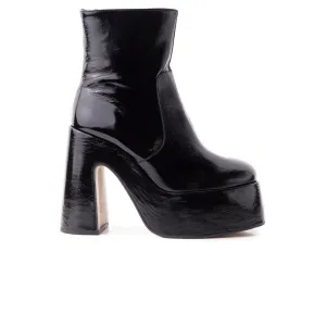 Daze Black Leather