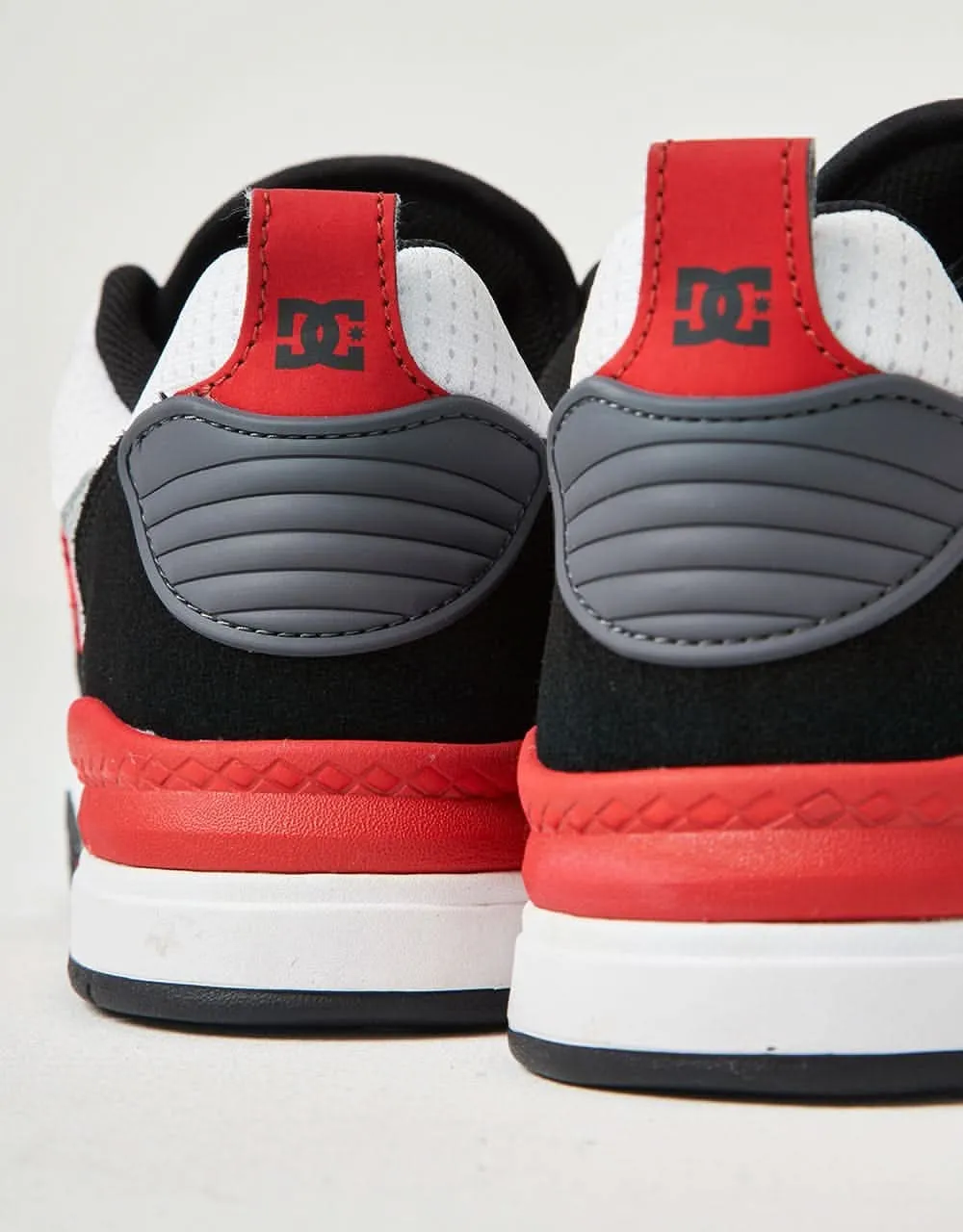 DC Ascend Skate Shoes - Black/Grey/White