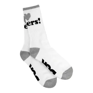 DGK Motivation Crew Socks White