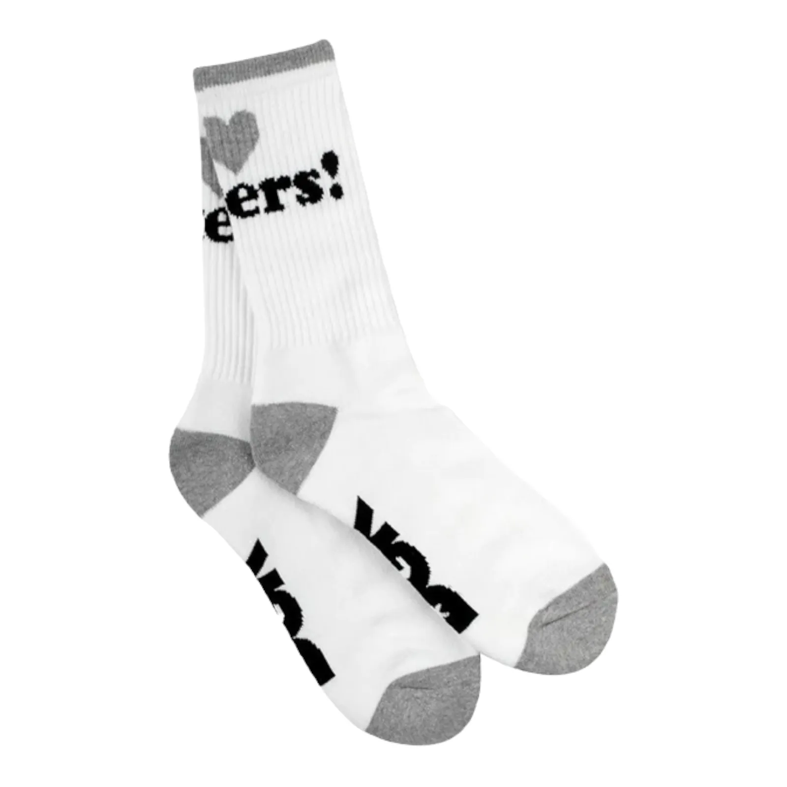 DGK Motivation Crew Socks White