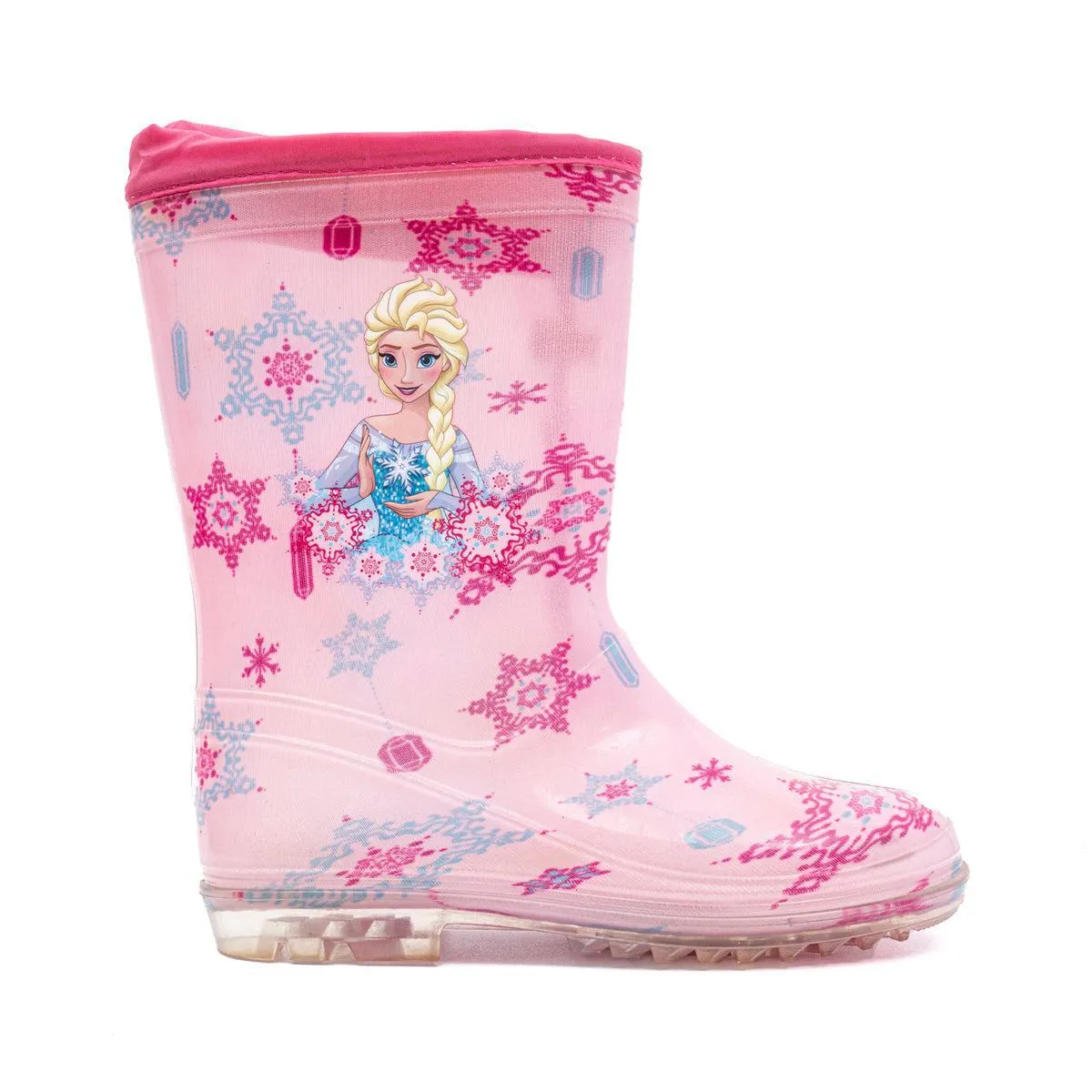 Disney Frozen Disney Princess Frozen Wellies Rain Boots Rubber Pink Colour For Kids
