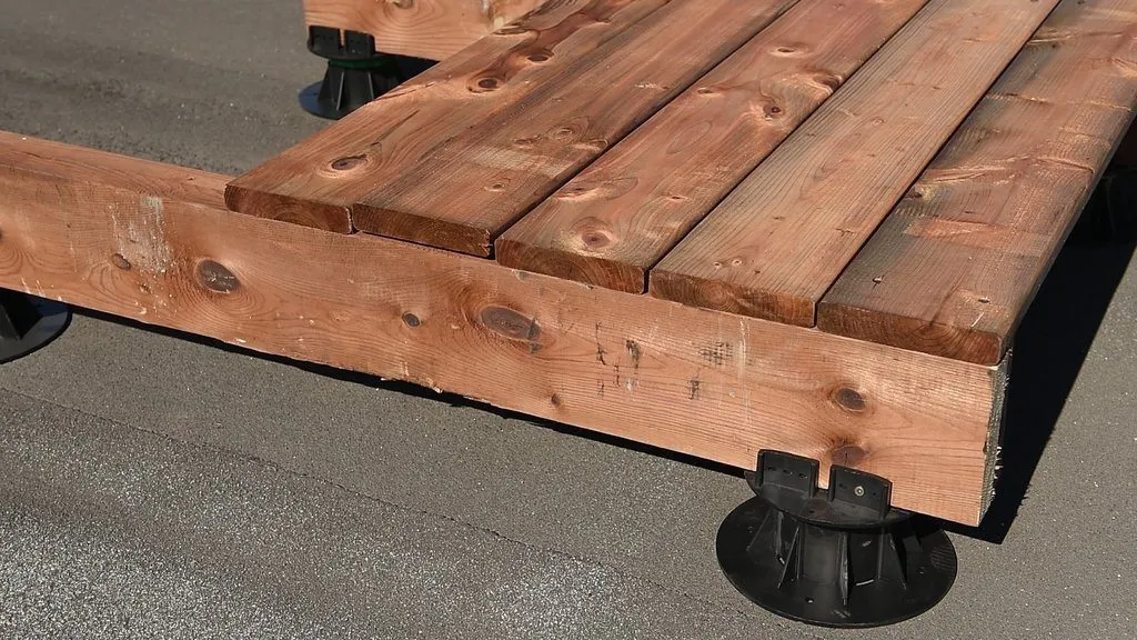 DTG-PAVERS and/or LUMBER JOIST and/or Deck tile Adjustable Pedestal Support  (Pack of 8)