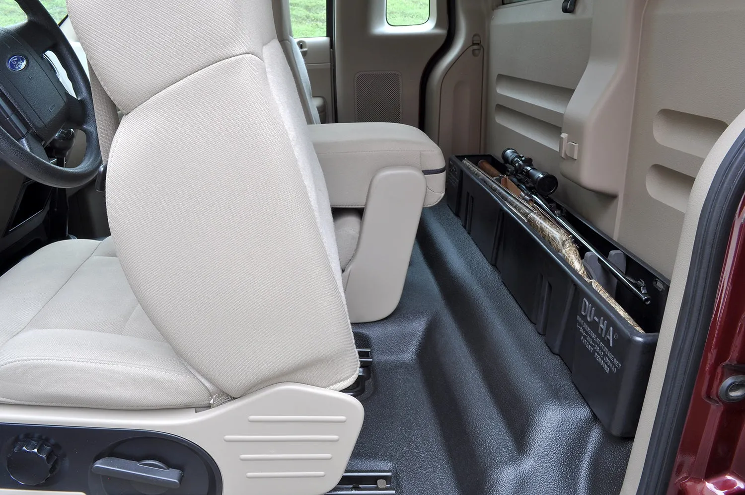 DU-HA 20105 DU-HA® Behind The Seat Storage; Incl. Gun Rack/Organizer; Black;